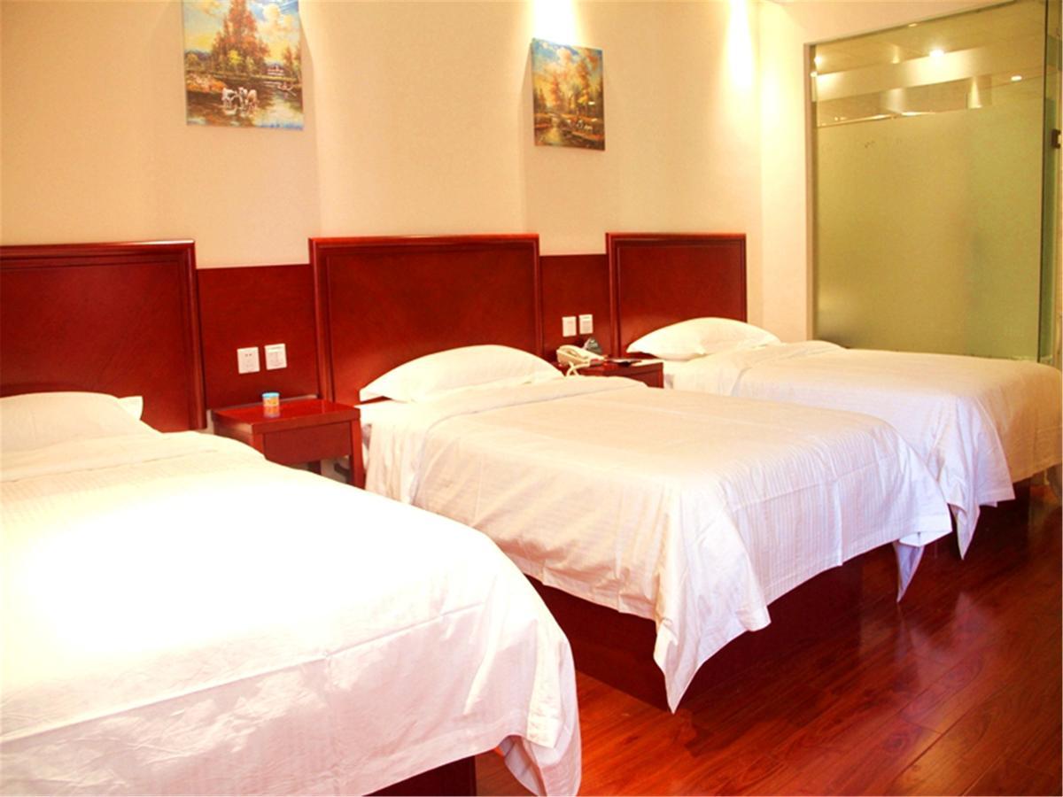 Greentree Inn Jiangxi Jindezhen People Square Jindin Business Hotel Цзиндечжен Екстериор снимка