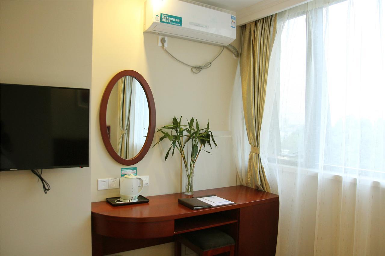 Greentree Inn Jiangxi Jindezhen People Square Jindin Business Hotel Цзиндечжен Екстериор снимка