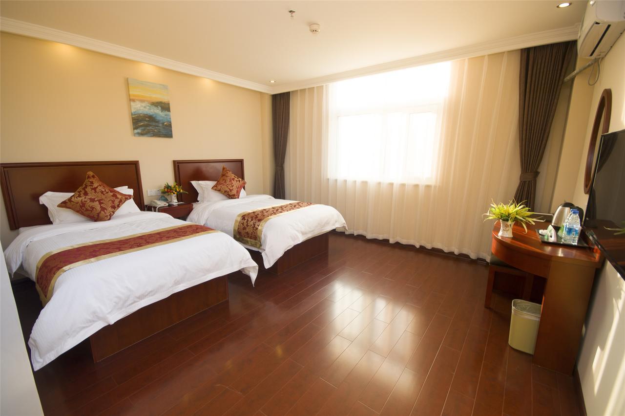 Greentree Inn Jiangxi Jindezhen People Square Jindin Business Hotel Цзиндечжен Екстериор снимка