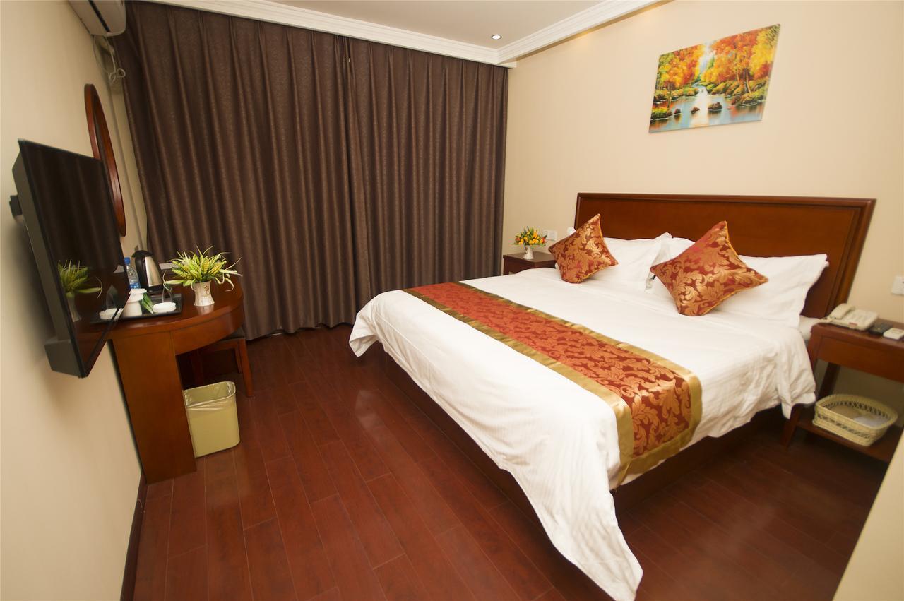 Greentree Inn Jiangxi Jindezhen People Square Jindin Business Hotel Цзиндечжен Екстериор снимка